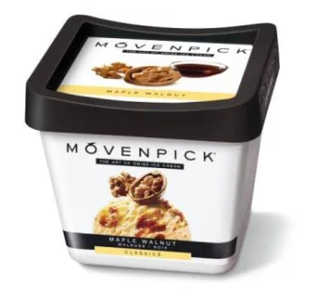 Мороженое с грецким орехом/кленовым сиропом Movenpick
